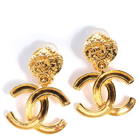 non authentic chanel earrings